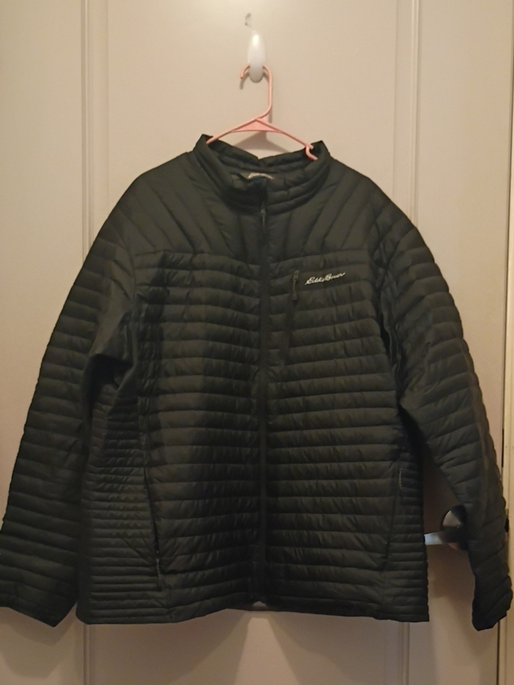 Eddie Bauer Men's First Ascent Stormdown 800 Black Goose Down Jacket Size 3XLT